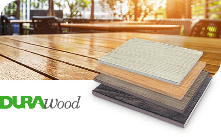 Mẫu mã đa dạng của bộ sưu tập gỗ DURAwood