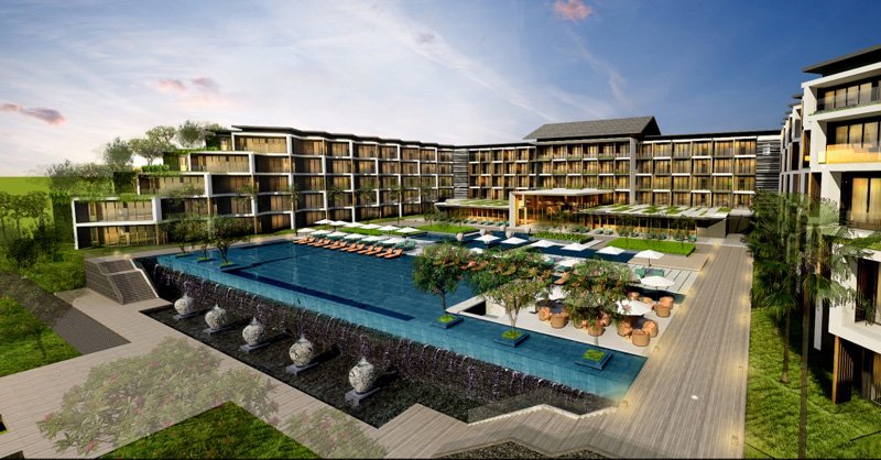 Phối cảnh toàn dự án Novotel Phú Quốc Resort