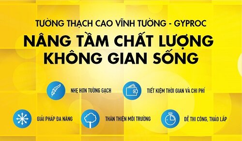 Những lợi ích của tường thạch cao