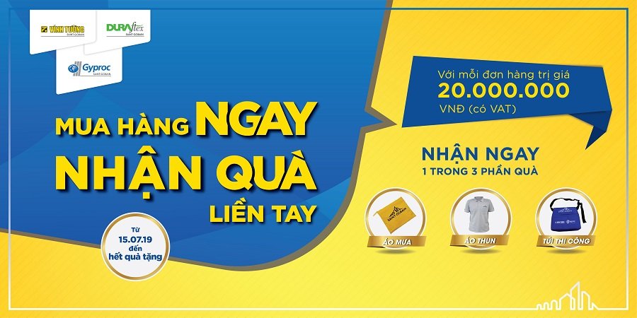 Chương trình khuyến mãi “MUA HÀNG NGAY – NHẬN QUÀ LIỀN TAY” từ tháng 7/2019