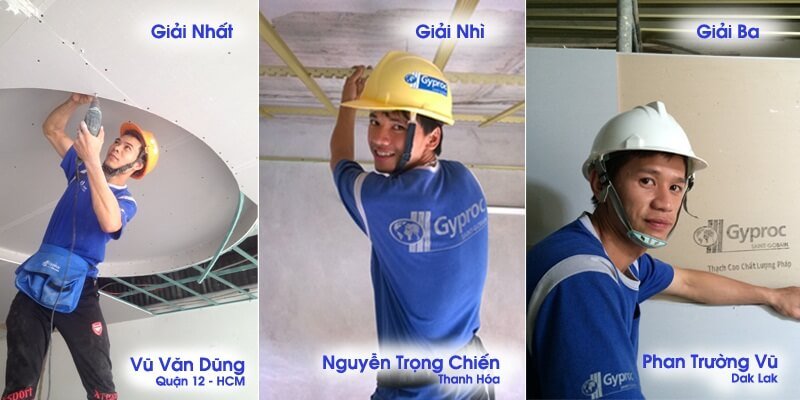 kất quả 3 thợ xuất sắc nhất