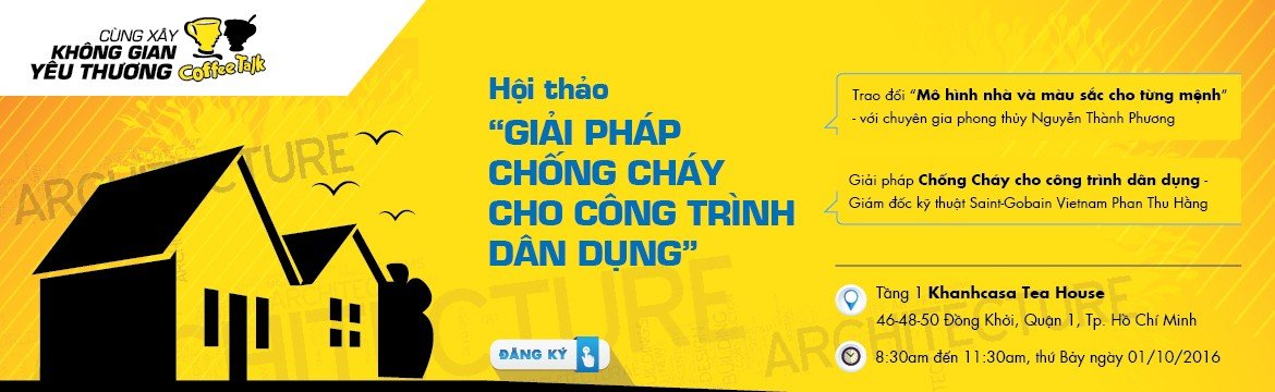 Coffee talk tháng 10: “Giải pháp chống cháy cho nhà dân dụng”