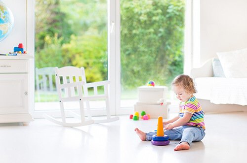 Bố mẹ dễ dàng kiến tạo một không gian sống an toàn với vật liệu nhẹ thạch cao