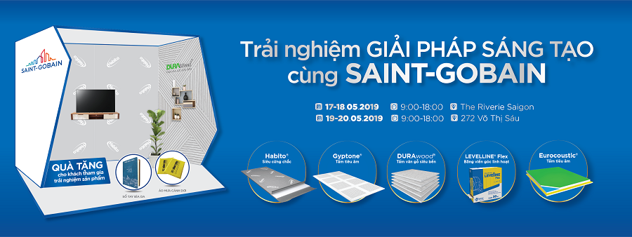 Trải nghiệm các giải pháp sáng tạo cùng Saint-Gobain tại "Tuần lễ thiết kế nội thất 2019"