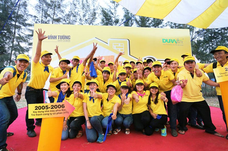 Tinh thần “Phải làm được” đã dẫn dắt đội ngũ nhân viên Vĩnh Tường liên tục chinh phục các nấc thang thành công