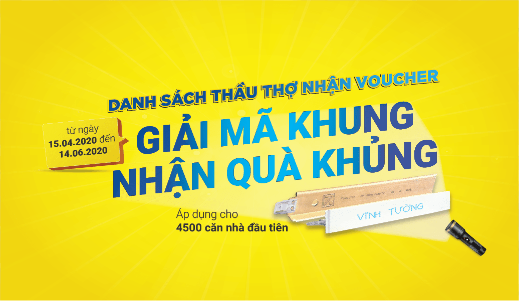 Danh sach thau tho nhan voucher