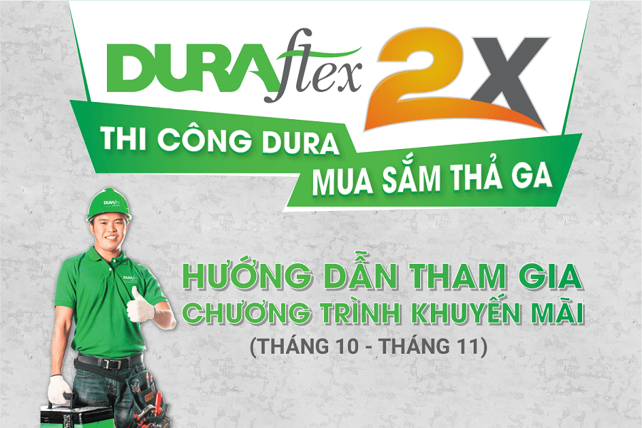 ƯU ĐÃI THÁNG 10 &amp;amp; 11 - THI CÔNG DURA NHẬN NGAY 300K