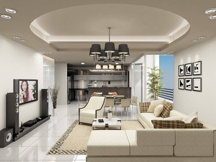 Trần giật cấp thạch cao phòng khách là lựa chọn tối ưu để tăng thêm phần ấn tượng và độc đáo cho không gian sống của bạn. Bởi với những thiết kế đa dạng và sáng tạo, bạn không chỉ sở hữu một phòng khách đẹp mắt mà còn là một tác phẩm nghệ thuật.