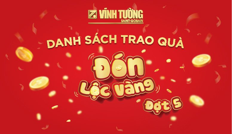 Danh sách chủ nhà nhận được BỘ NỒI CAO CẤP thông qua chương trình ĐÓN LỘC VÀNG đợt 5