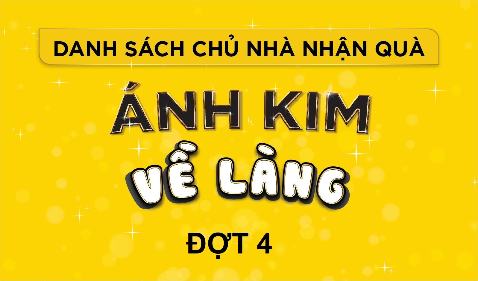 Danh sach Anh Kim Ve Lang dot 4