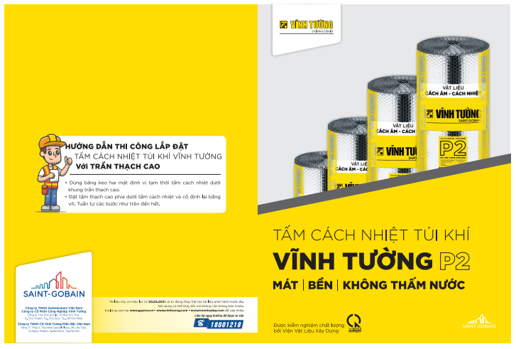 Túi khí cách nhiệt Vĩnh Tường P2