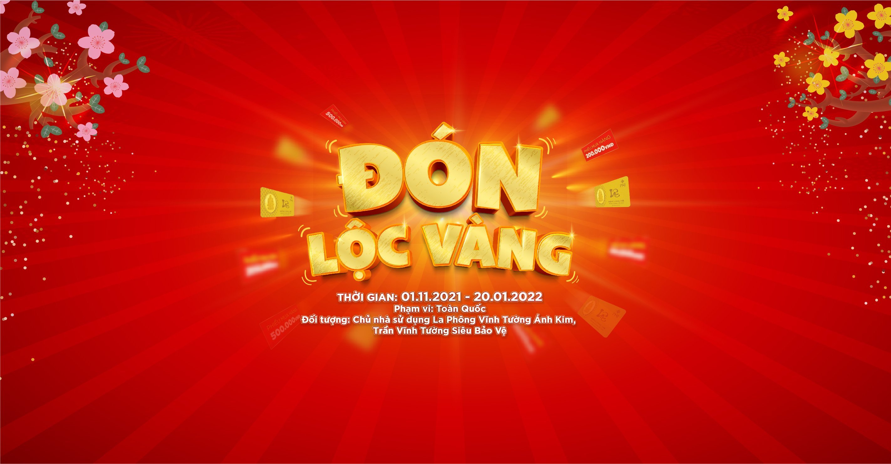 đón lộc vàng 2021 ak mn