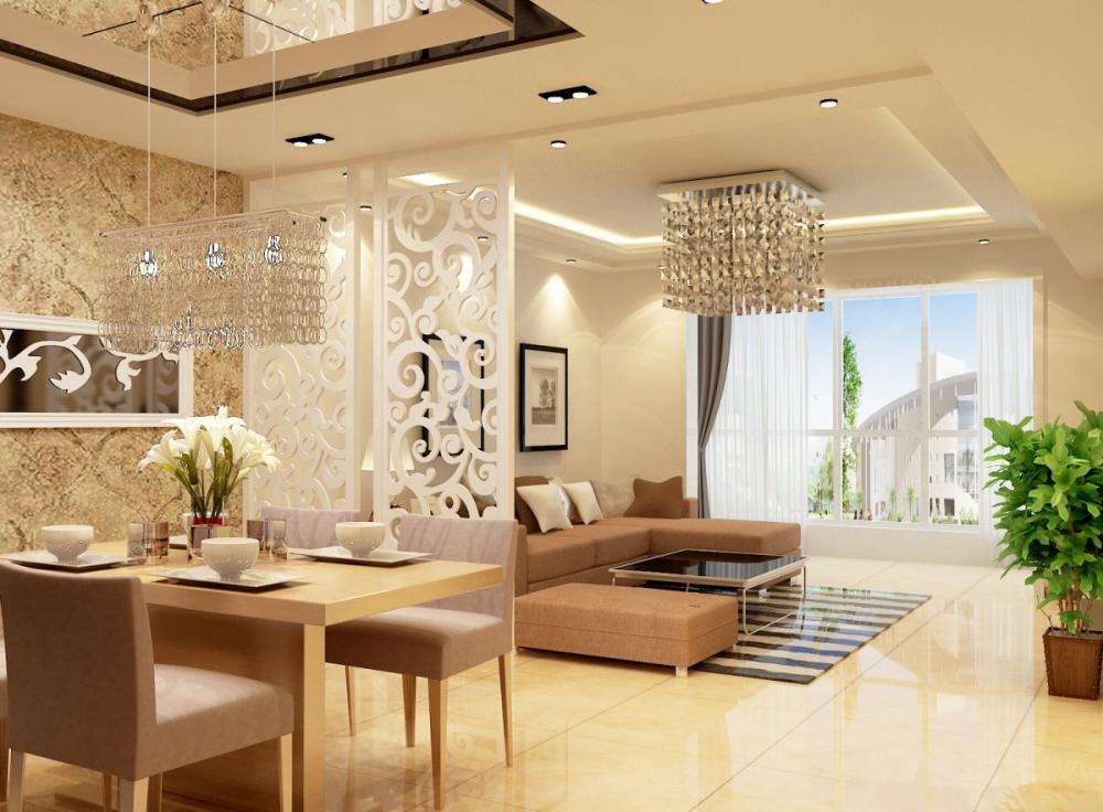 45+ mẫu vách ngăn phòng khách và bếp hiện đại, tuyệt đẹp