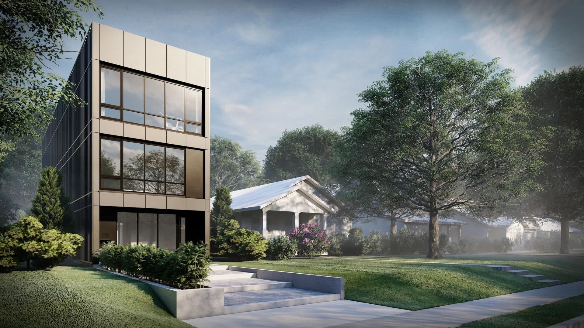 100+ mẫu nhà ống 3 tầng 4m hiện đại, mặt tiền đẹp năm 2025