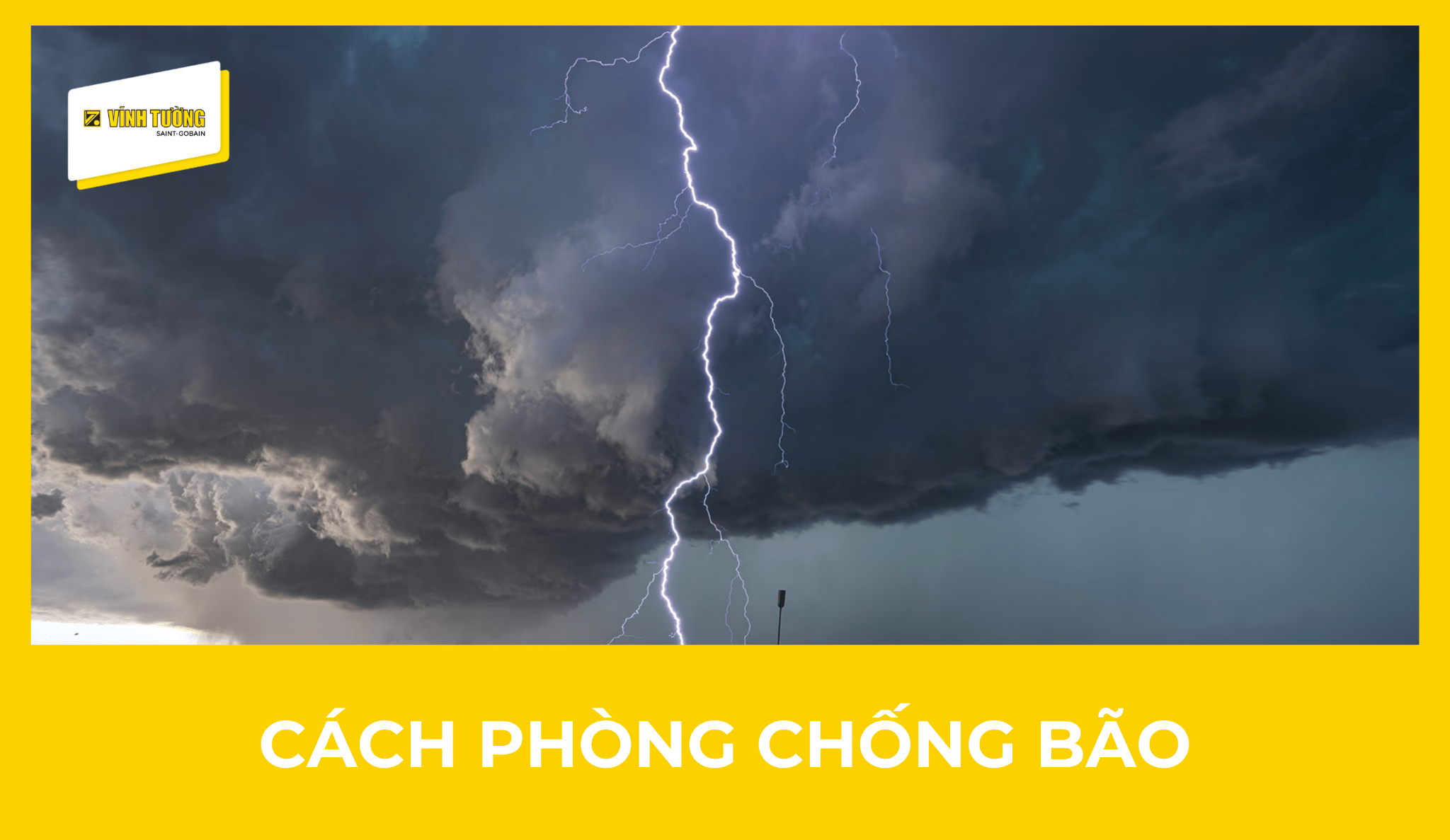 Cách phòng chống bão an toàn