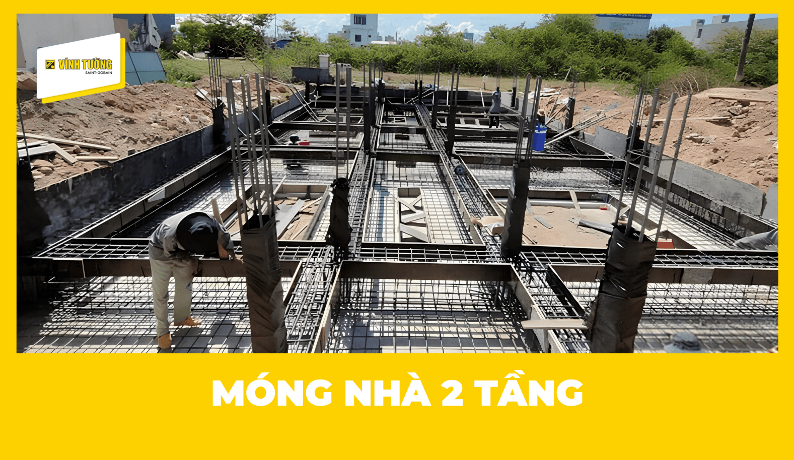 Móng nhà 2 tầng: Phân loại, tiêu chuẩn &amp;amp; Lưu ý thi công