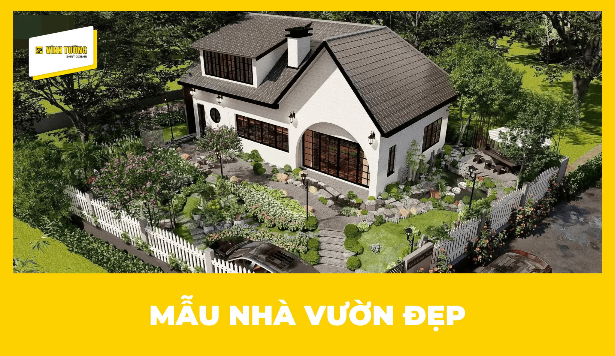 150+ Mẫu Nhà Vườn Đẹp từ Cấp 4 đến Biệt Thự, Xu Hướng 2026