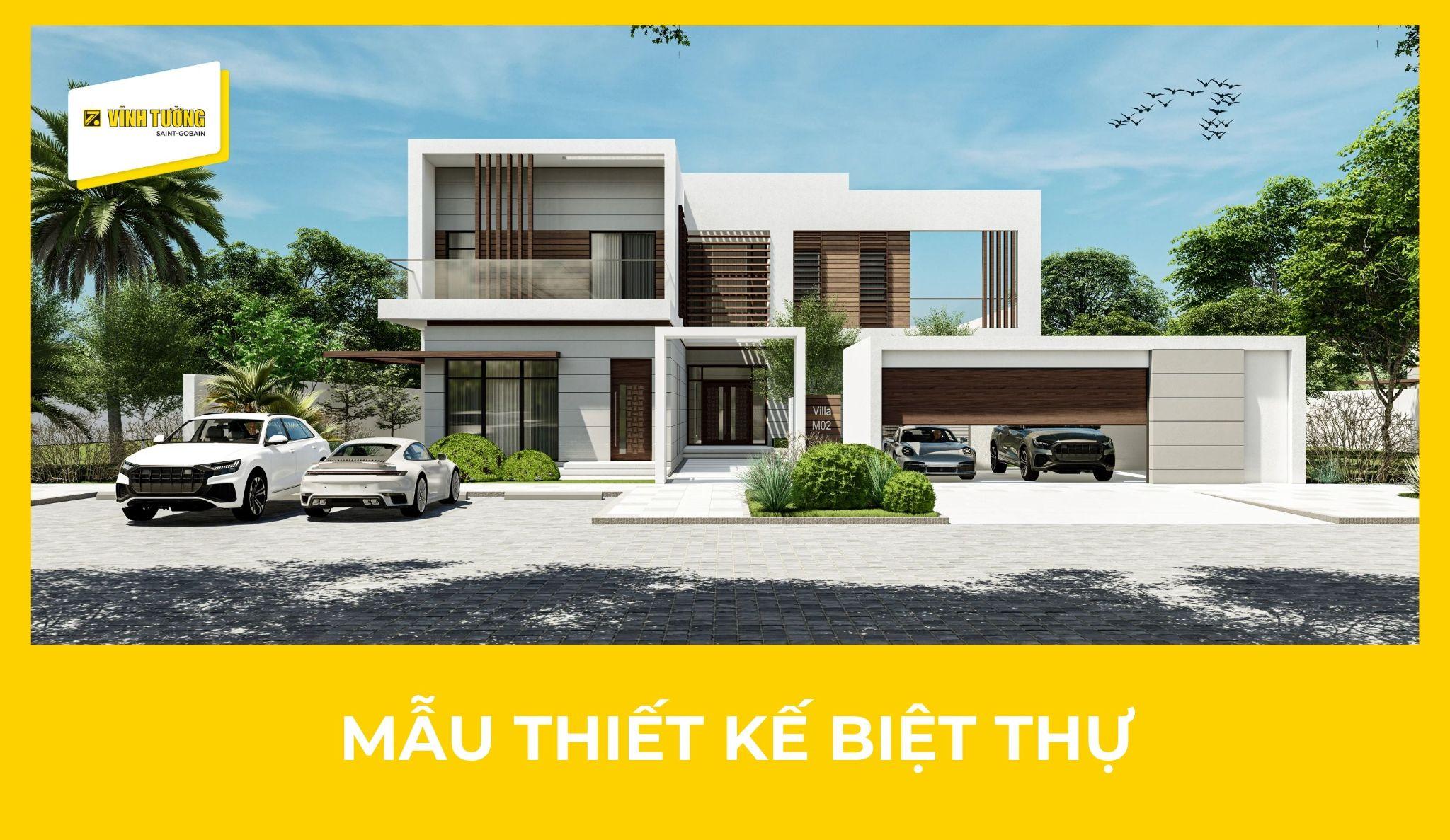 100+ mẫu thiết kế biệt thự đẹp, cao cấp, hợp xu hướng 2025 nhất