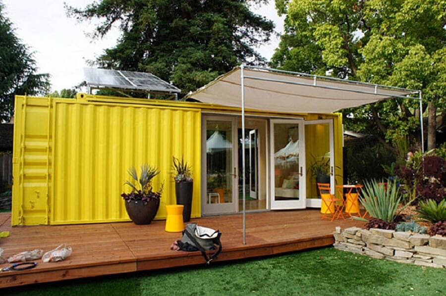 mẫu nhà container đẹp 1 tầng
