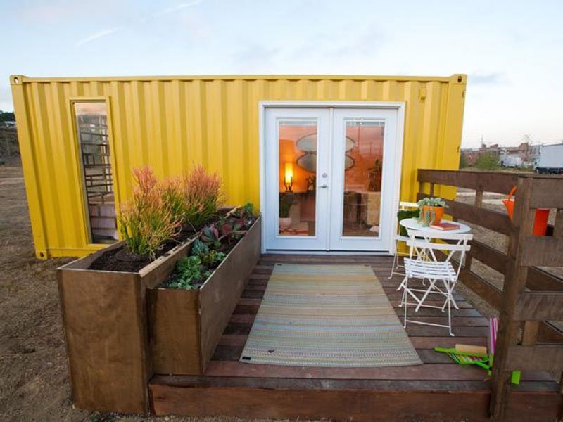 mẫu nhà container đẹp cho công trình dân dụng