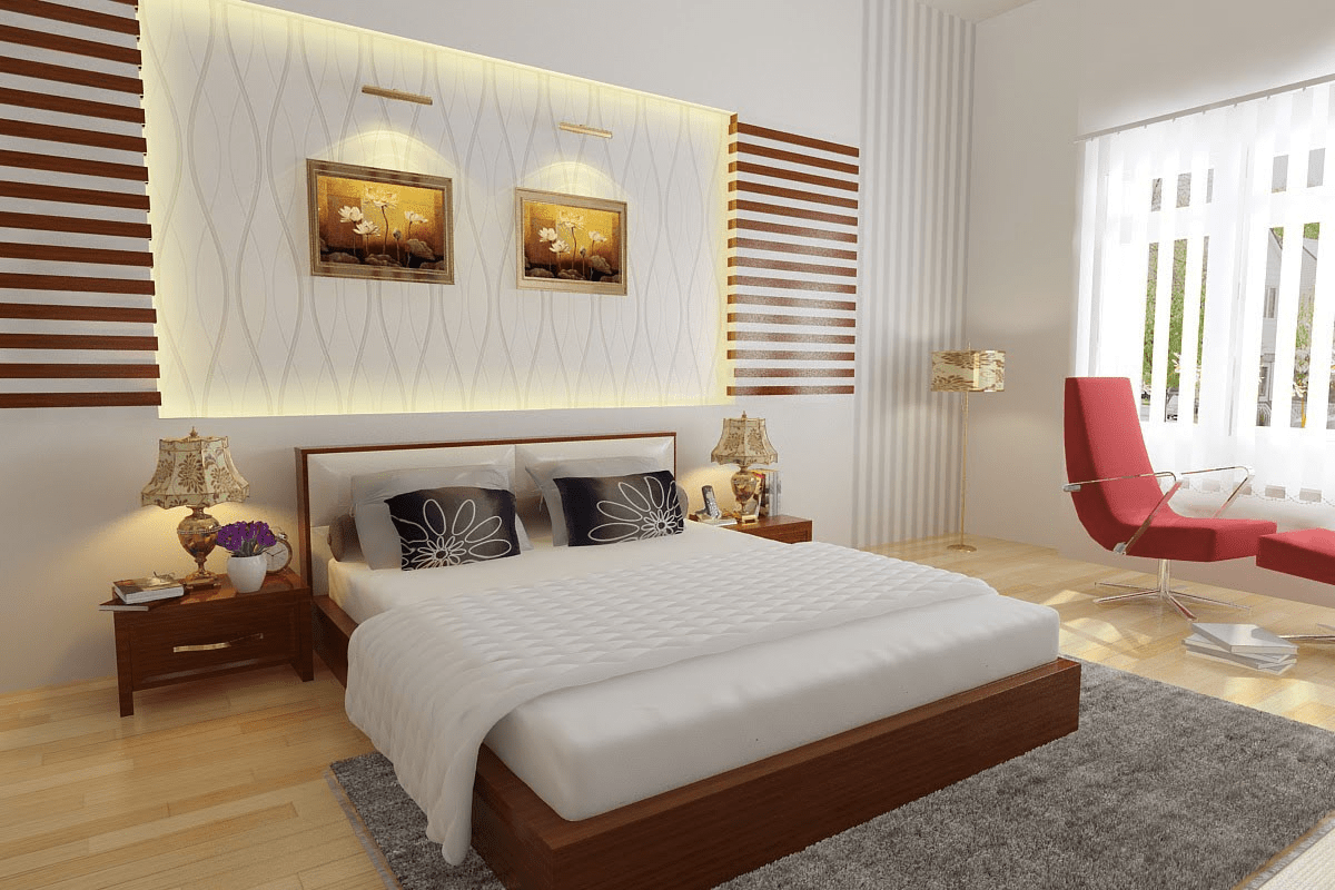 35 - 45 dB là mức độ ồn tối đa đối với phòng ngủ