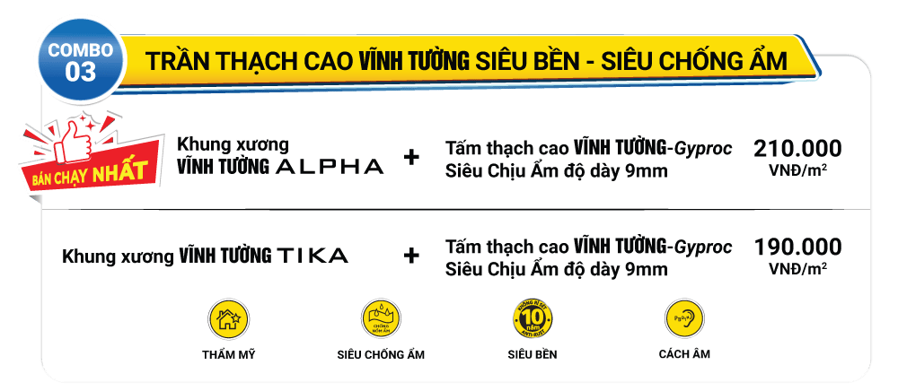 Bảng giá tvgc mekong 1