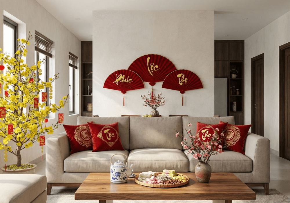 Bí mật tiết kiệm cho việc trang trí tết