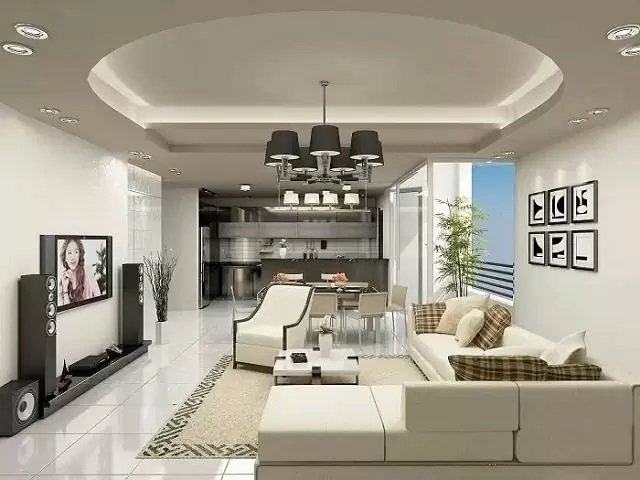 Trần la phông thạch cao đẹp 2021 | Vĩnh Tường