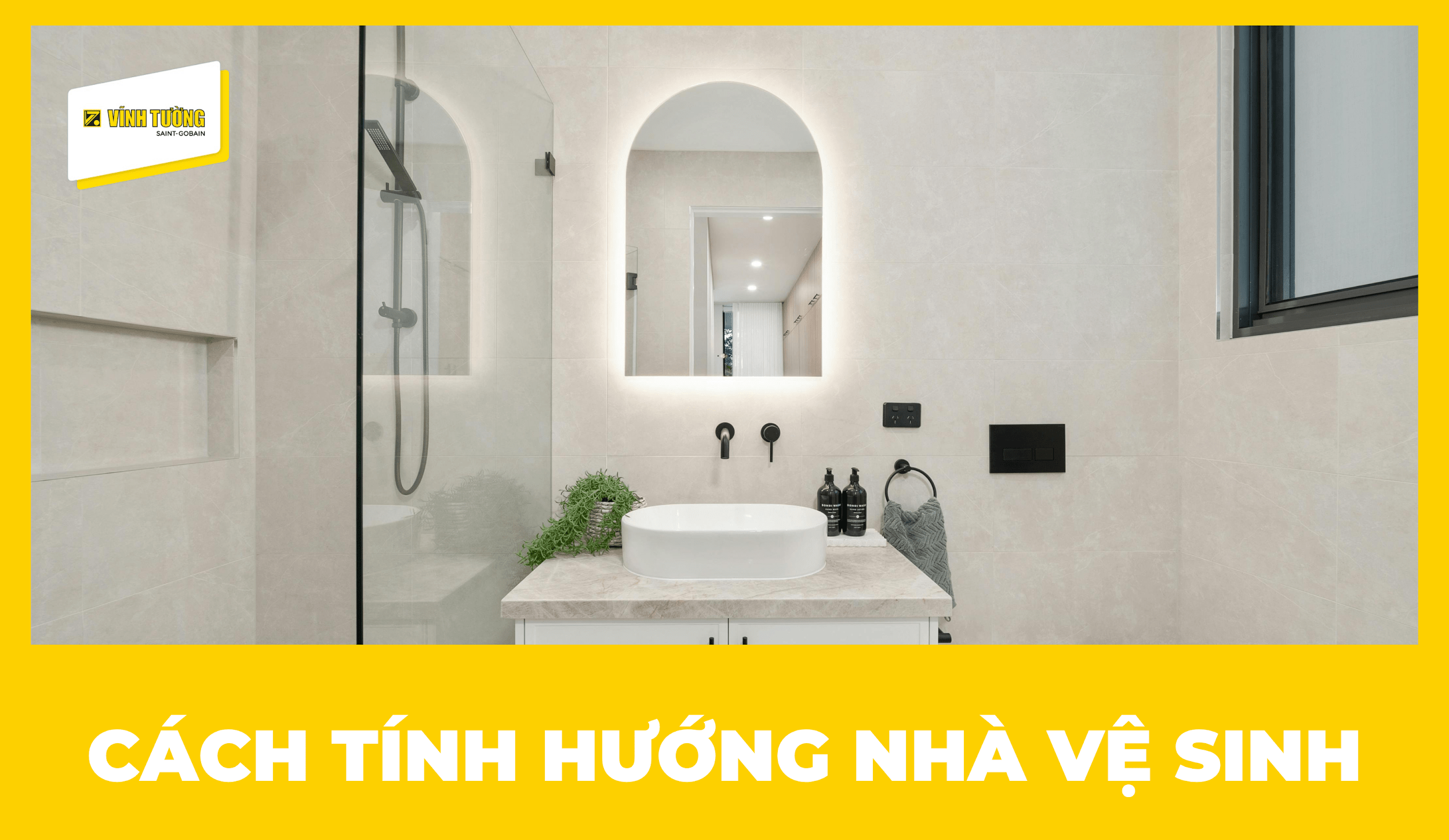 Cách tính hướng nhà vệ sinh đúng giúp chủ nhà bố trí không gian hợp lý ngay từ giai đoạn thiết kế