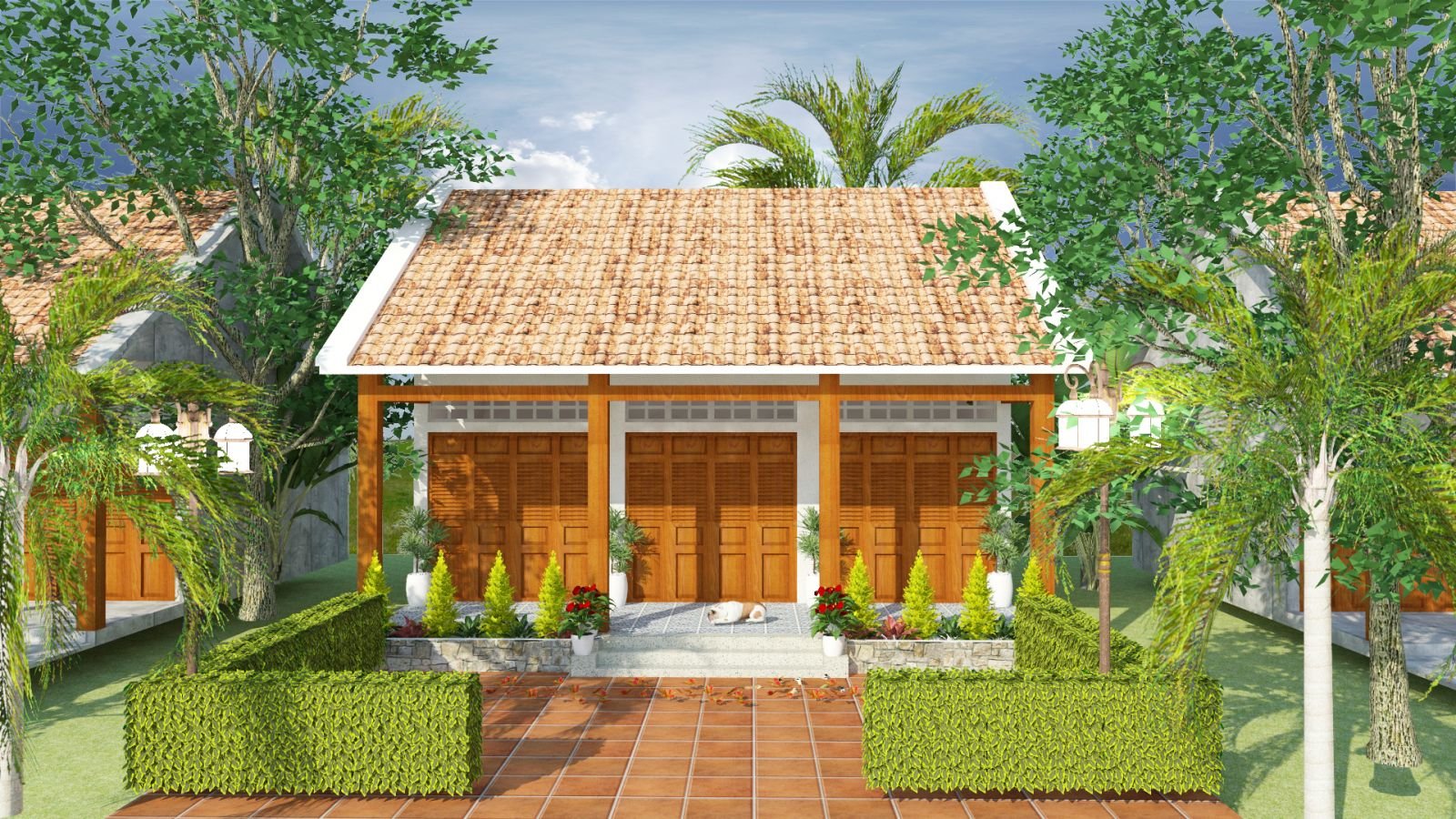 sửa nhà cấp 4 ba gian