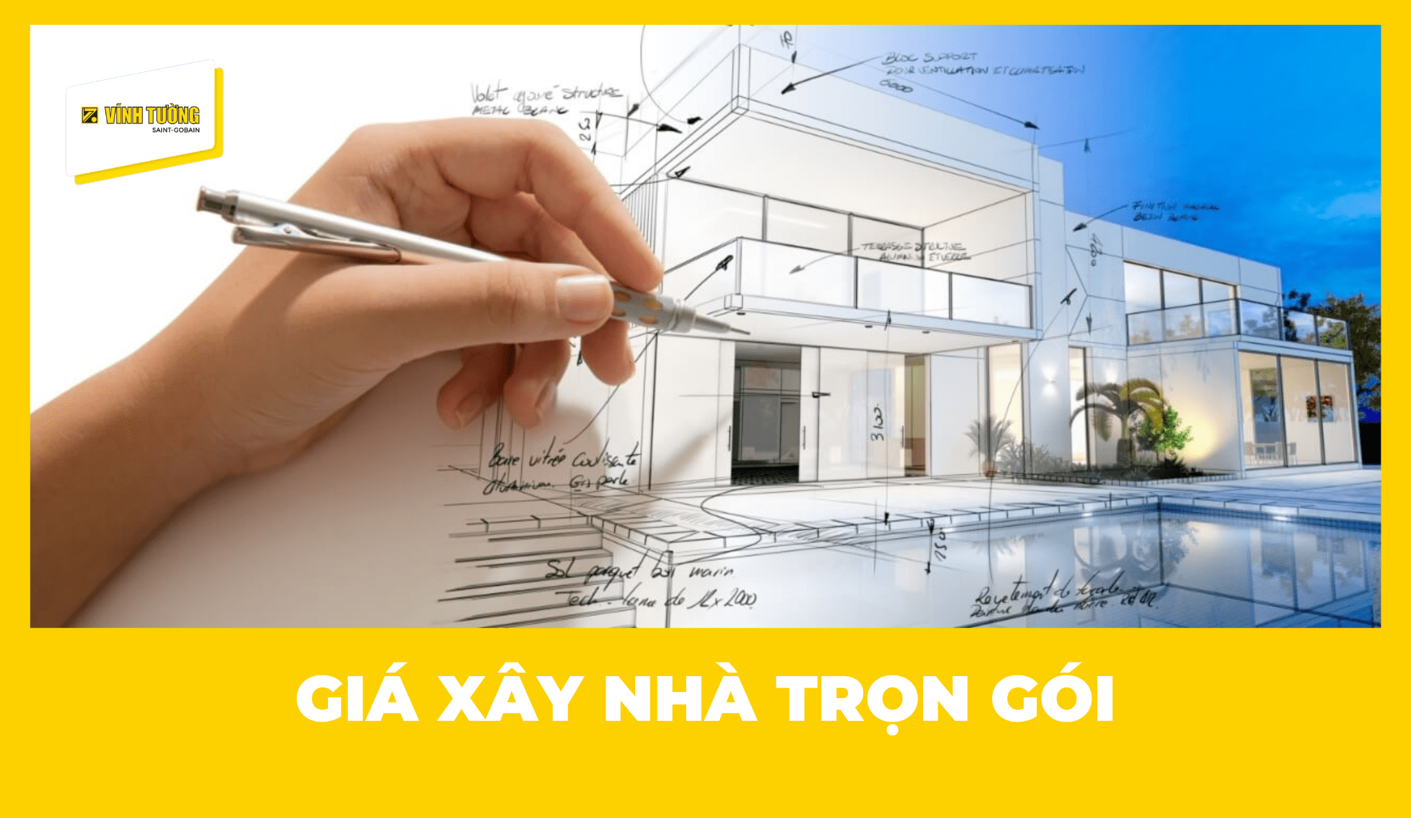 Cập nhật báo giá xây nhà trọn gói & Bảng dự toán chi tiết