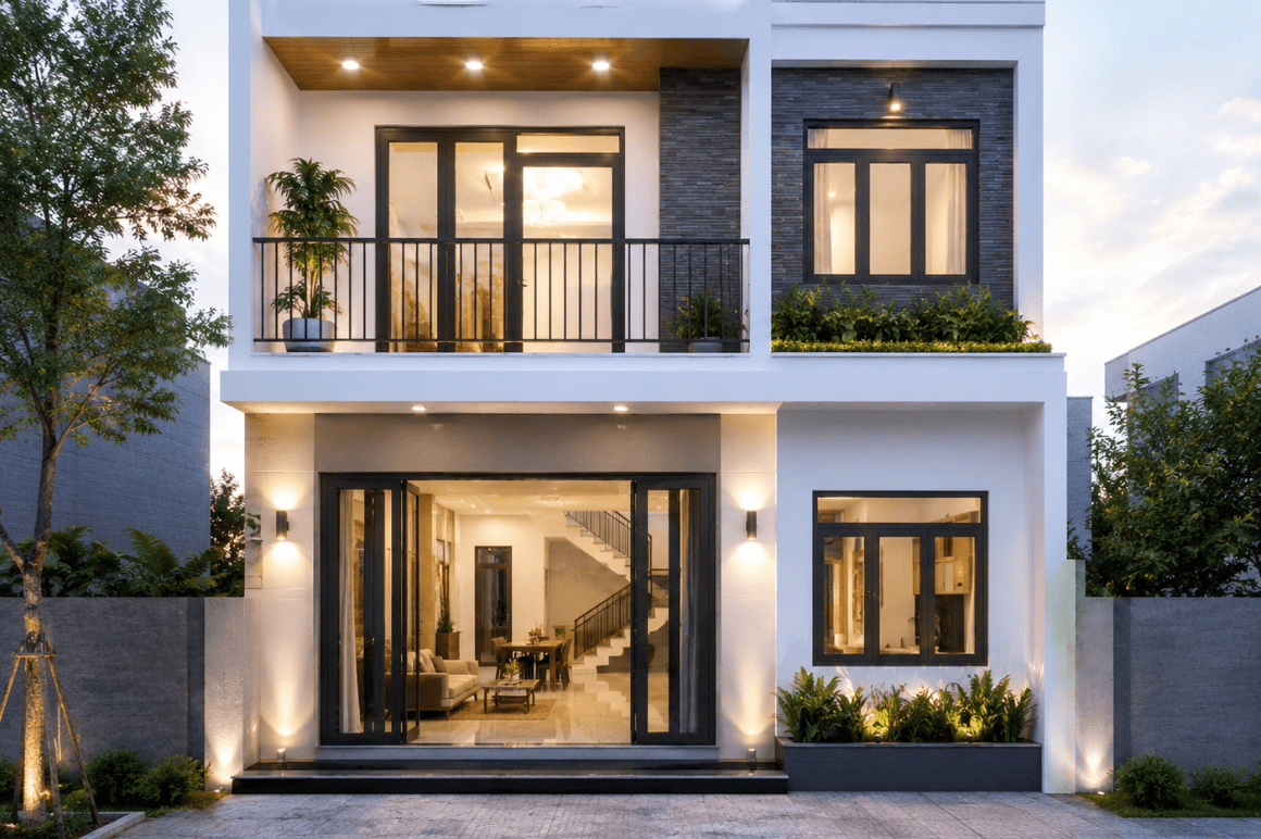 Chi phí hoàn thiện phụ thuộc vào vật liệu và mức độ đầu tư của từng gia đình