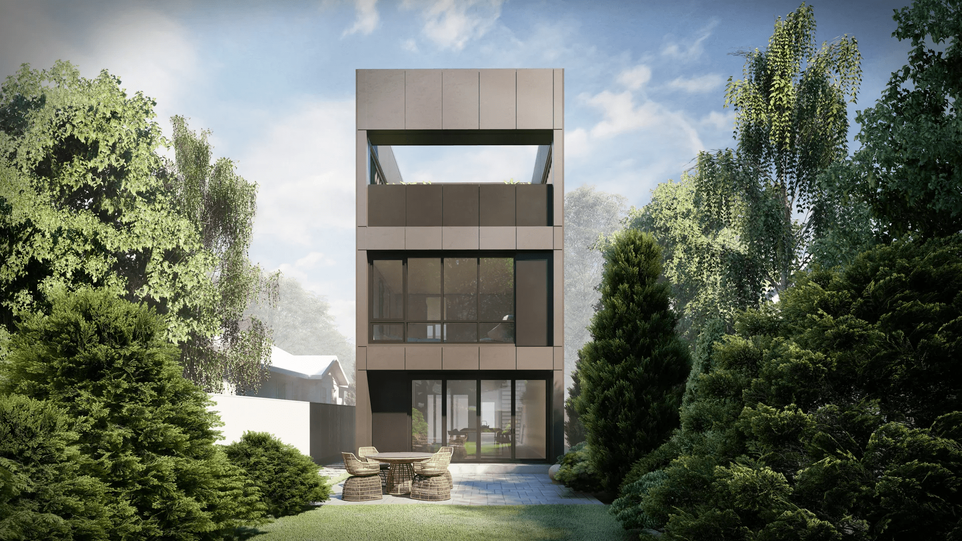 Chi phí xây dựng trọn gói dự kiến cho nhà 3 tầng 60m2 khoảng 1,32 tỷ đồng