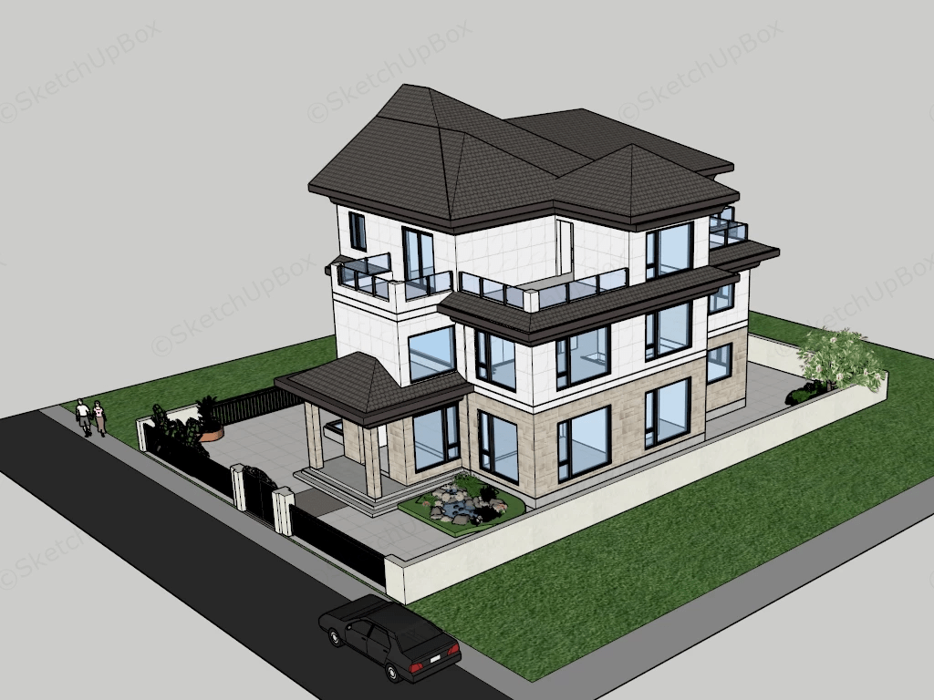 Chi phí xây dựng trọn gói dự kiến cho nhà 3 tầng 65m² khoảng 1,43 tỷ đồng