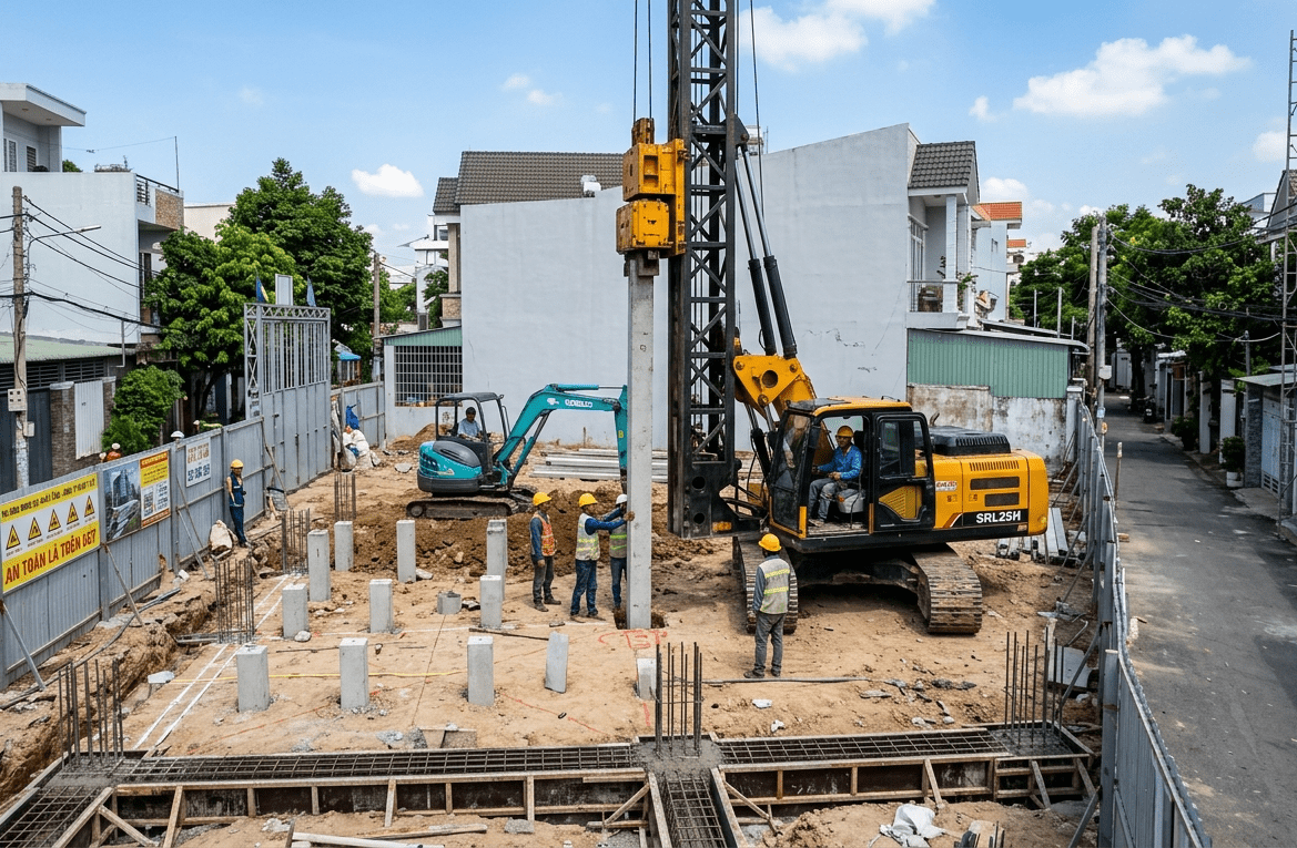 Chủ nhà nên chủ động dự phòng thêm ngân sách cho phần móng trước khi thi công