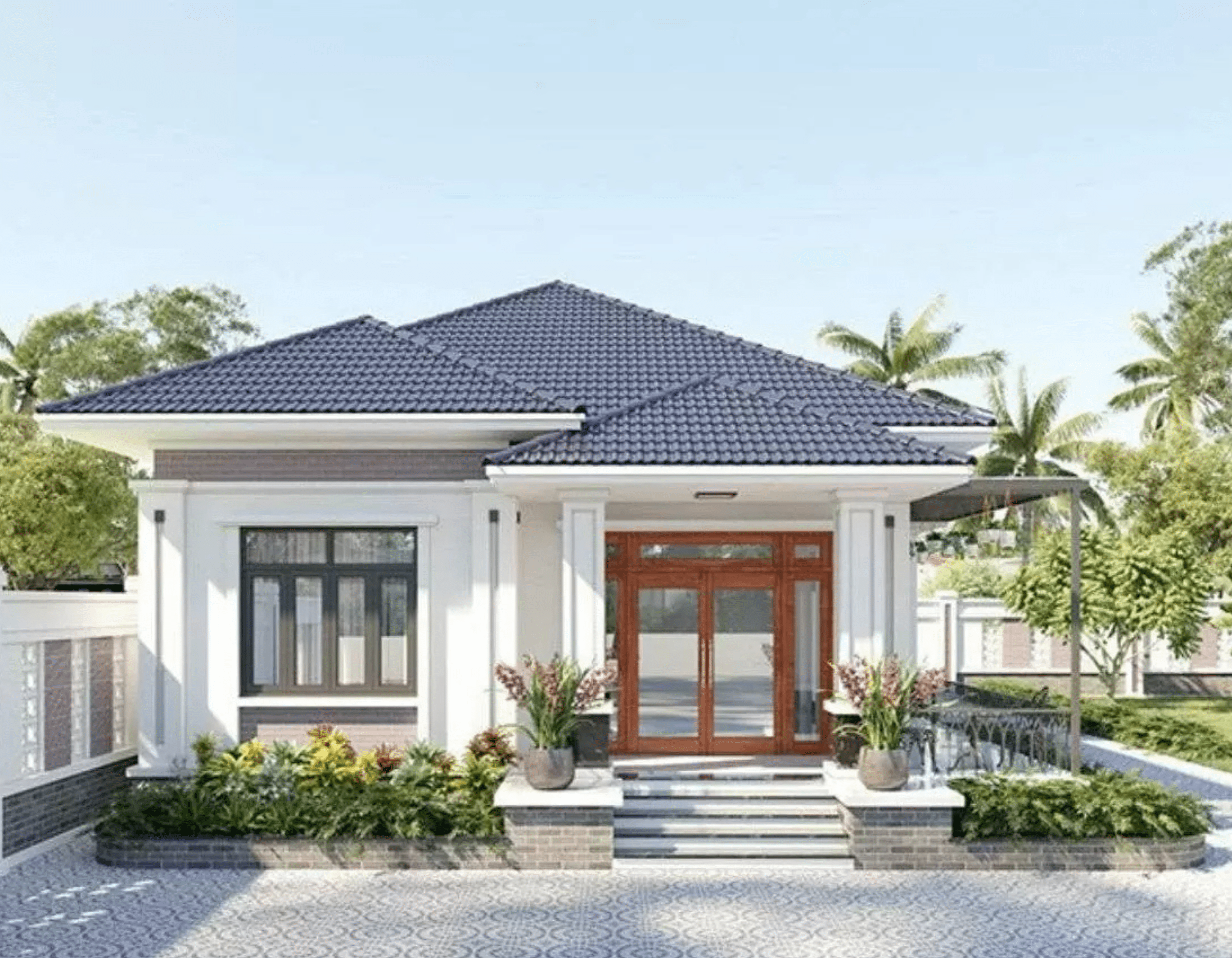 Gia chủ cần tính đủ diện tích móng, sàn, mái và các hạng mục bổ sung trước khi nhân với đơn giá thi công