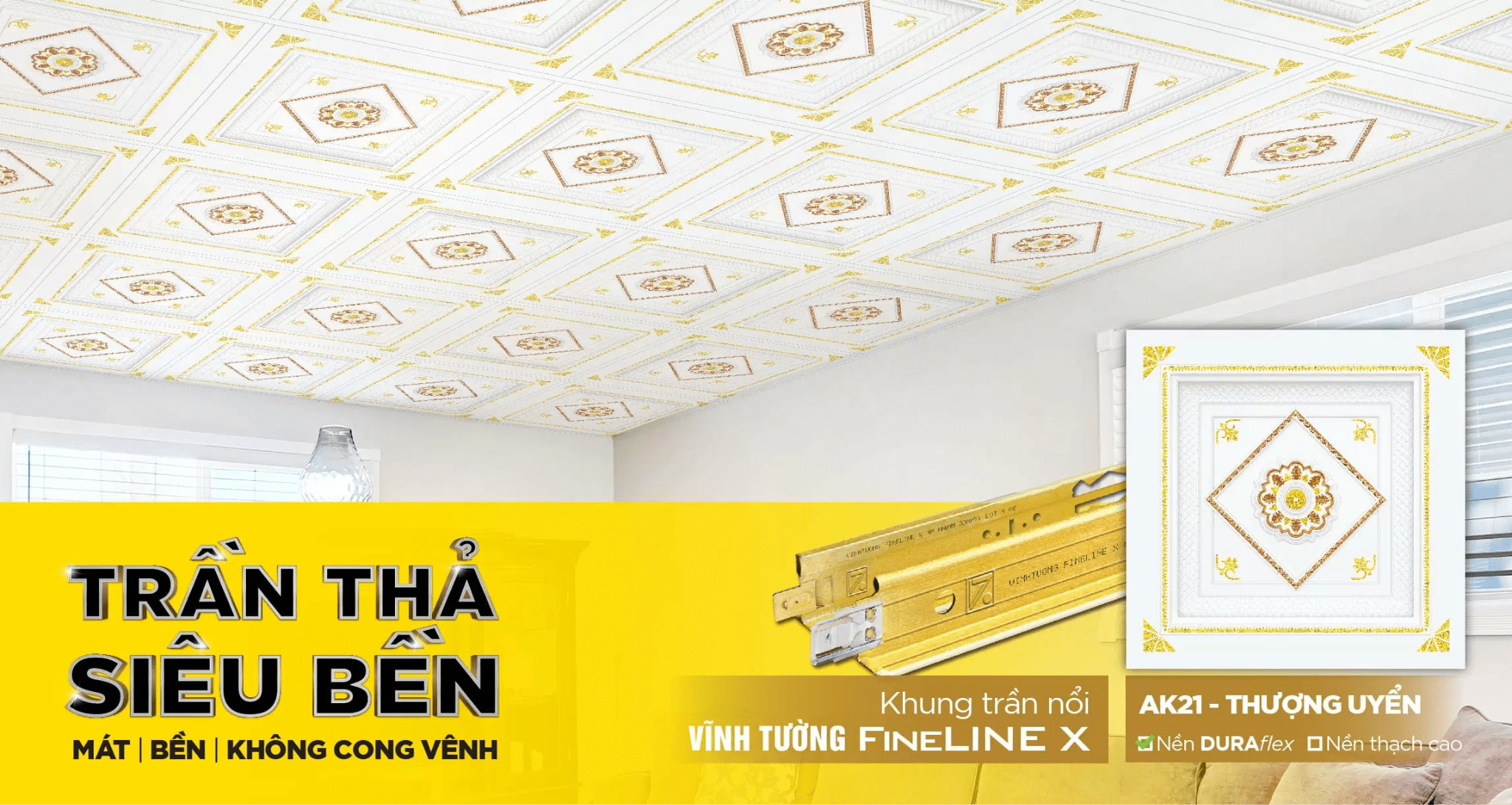 Gia chủ nên lựa chọn vật liệu có tính ứng dụng cao như trần/vách thạch cao