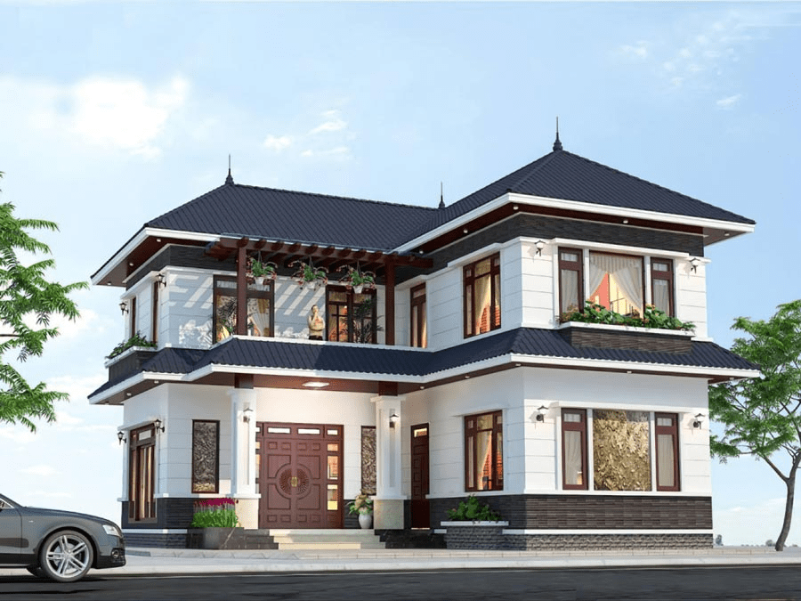 Gia chủ nên ưu tiên nâng cấp các vật liệu bao che nhà chữ L để có thể đón ánh sáng tự nhiên