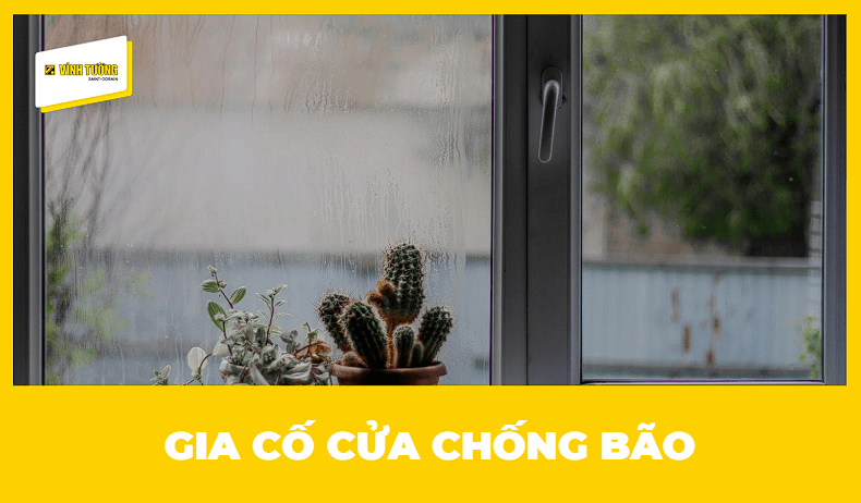 Gia cố cửa chống bão 