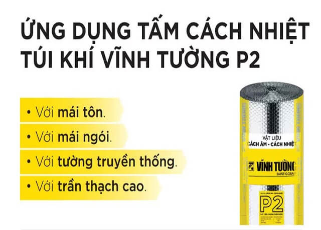 Giá tấm cách nhiệt chống nóng Vĩnh Tường P2