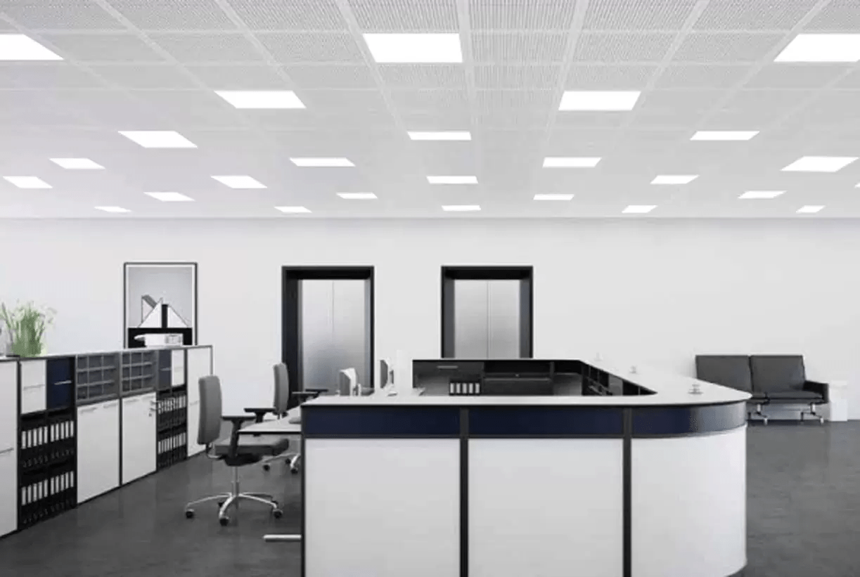 Hệ trần Vĩnh Tường trang trí - tiêu âm trong phối cảnh thực tế