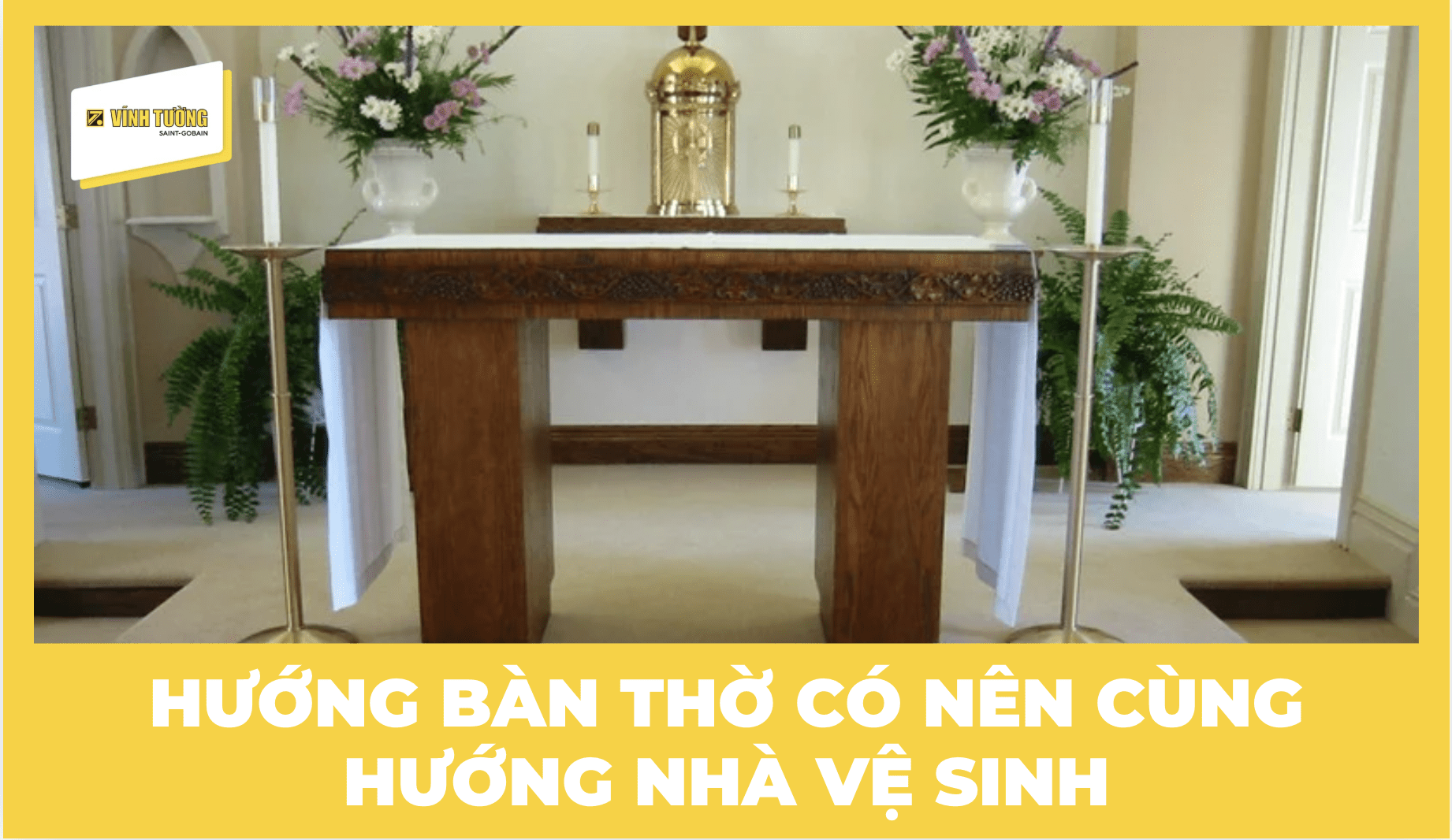 Hướng bàn thờ có nên cùng hướng nhà là vấn đề được nhiều gia chủ quan tâm khi xây mới hoặc cải tạo nhà ở