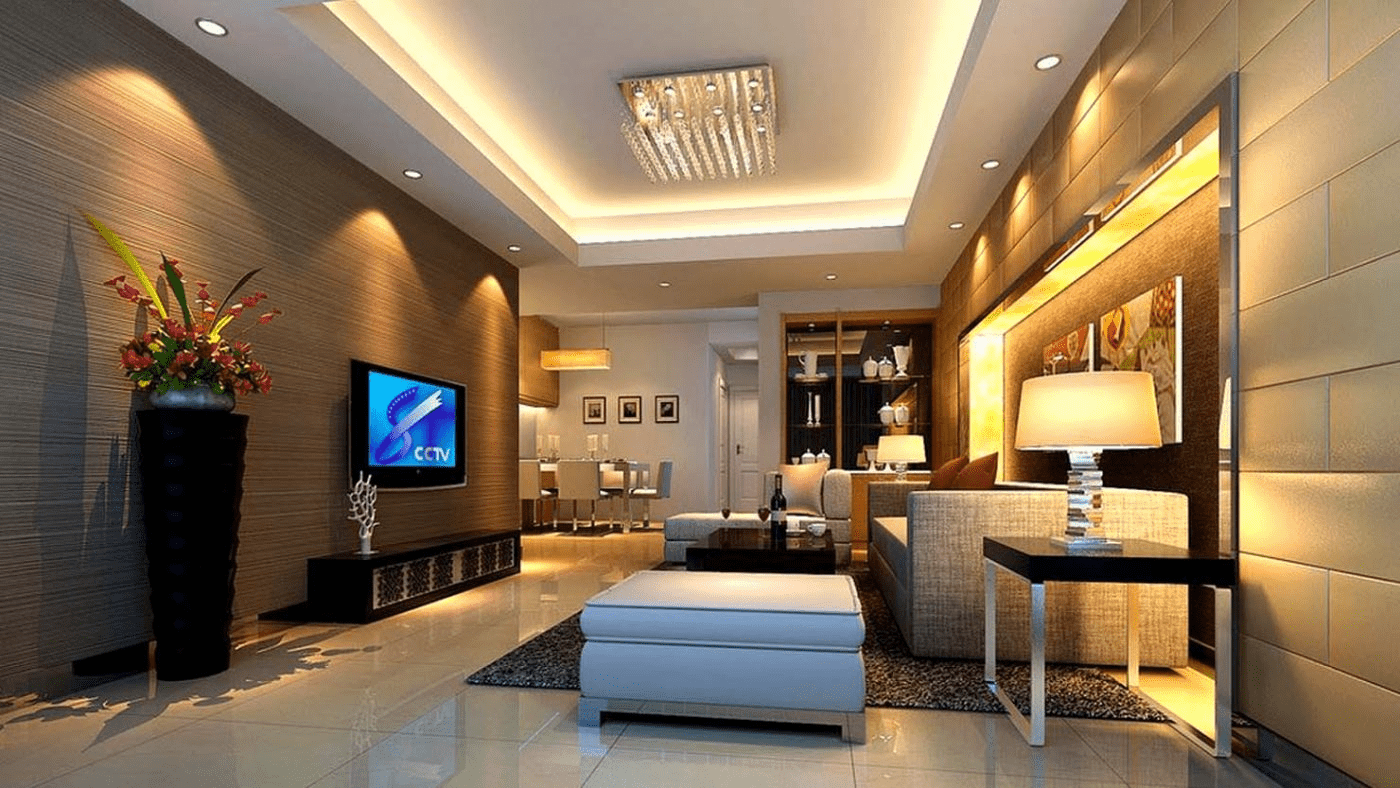 Lắp đặt hệ thống đèn LED âm trần giúp tiêu thụ ít điện năng hơn nhưng cho ra độ sáng mạnh hơn