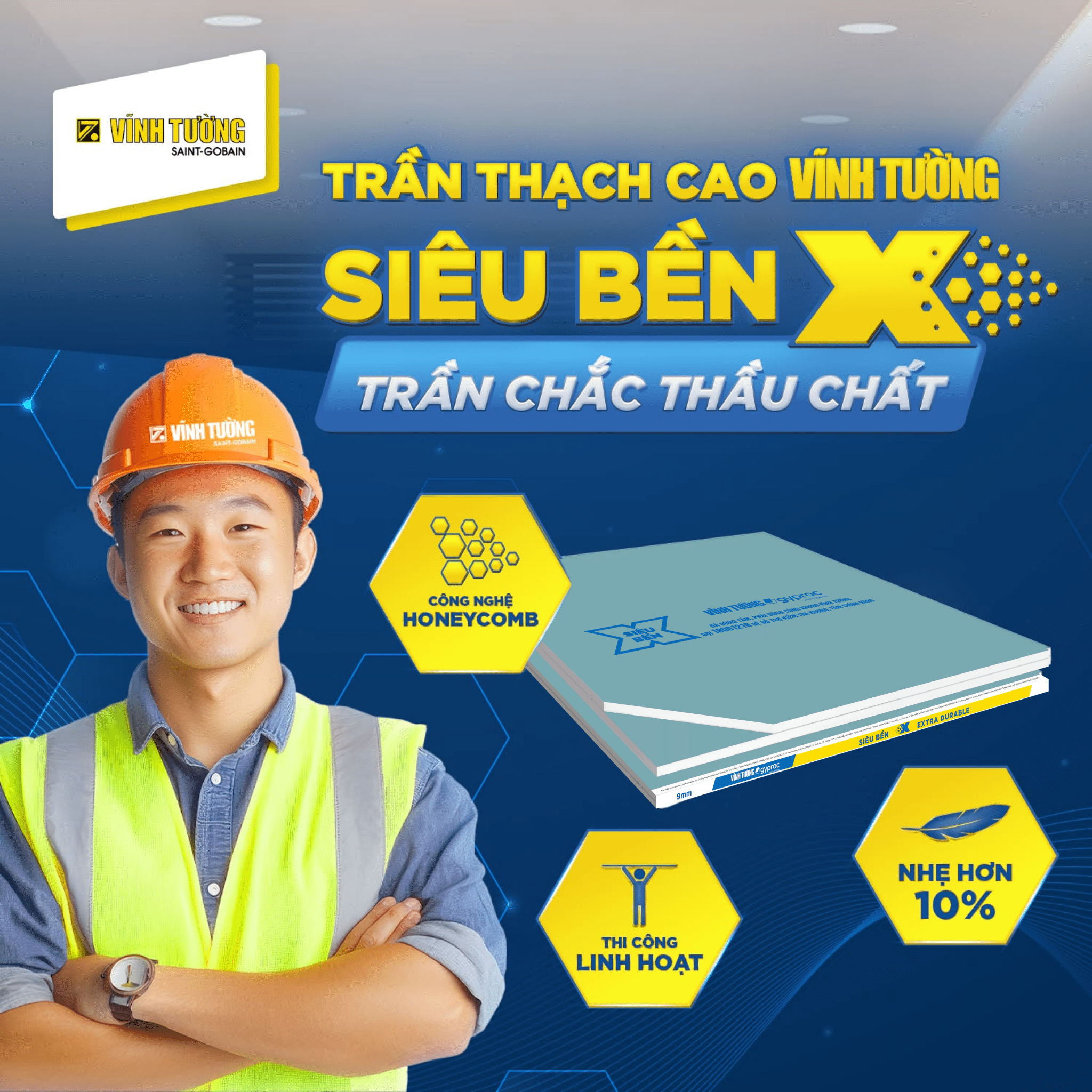 Lựa chọn đúng giải pháp hệ trần giúp việc cải tạo sau hư hỏng đạt hiệu quả và phù hợp với nhu cầu sử dụng thực tế