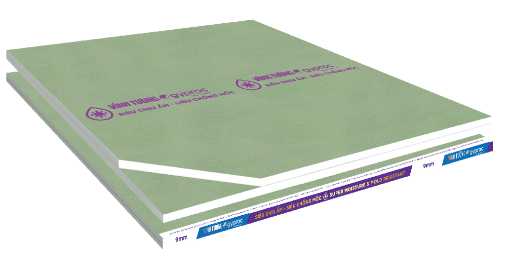 Nhận diện tấm thạch cao siêu bền X