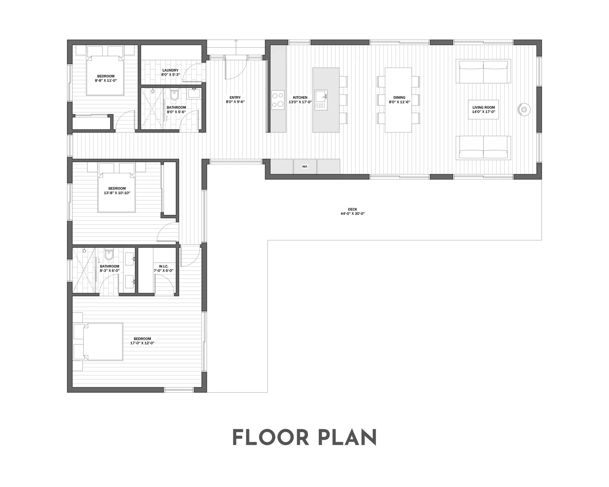 Mẫu bản vẽ nhà cấp 4 mái Thái chữ L