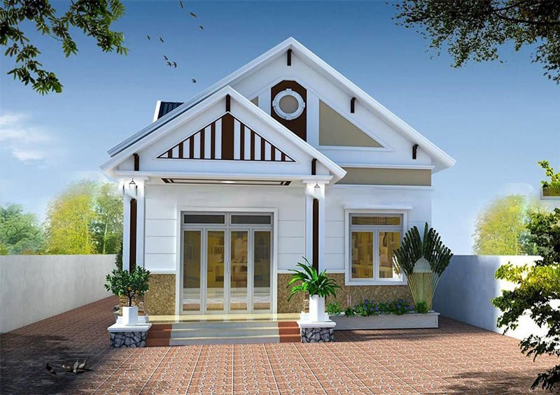 Mẫu nhà cấp 4 đẹp đơn giản 100 triệu