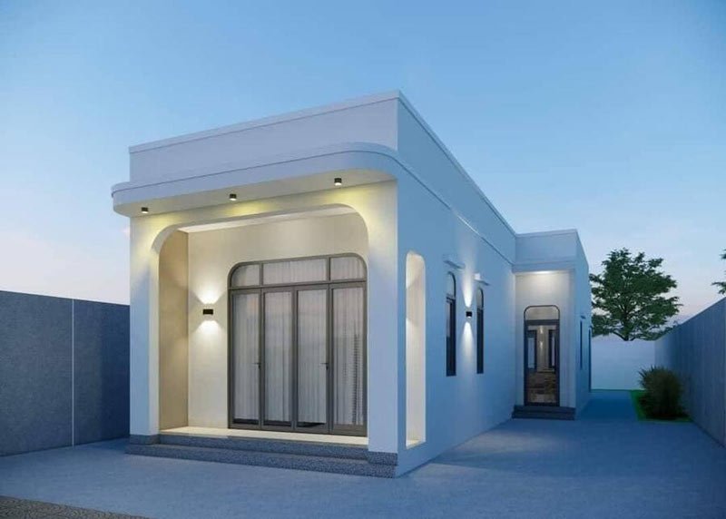 Mẫu thiết kế nhà cấp 4 giá rẻ 100 triệu
