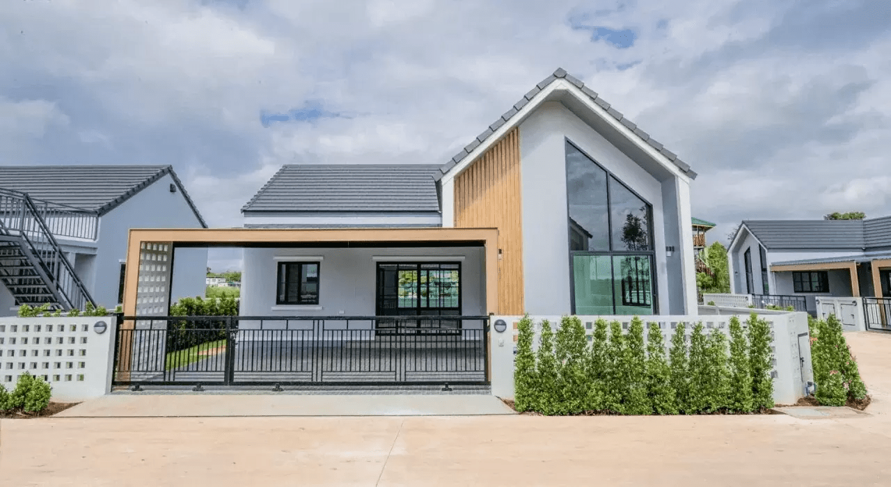Mẫu nhà cấp 4 đẹp hiện đại