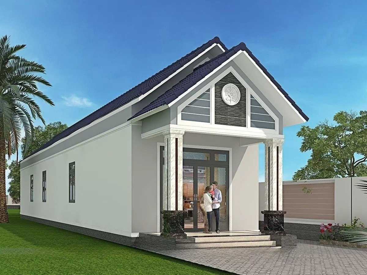 Mẫu nhà cấp 4 đẹp, đơn giản